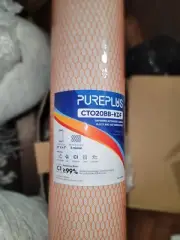 Pureplus CTO20BB-KDF FILTERS. TWO PACK. NEW, SEALED IN PLASTIC, OPEN BOX.