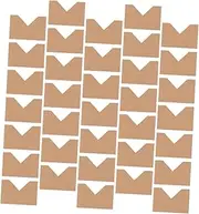 OSALADI 40pcs Cardboard Corner Protectors for Decorative Paintings Photo Corners Scrapbook Albums Framing Edge Guards Packaging and Shipping
