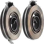 Veemoon 2pcs Precision Coil Spring for Drill Press Milling Machine Durable Stainless Steel Construction Quill Feed Return Spring Versatile Application for Various Machining Operations