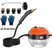 [US Direct] 2500W Steam Cleaner, High Pressure Steamer for Cleaning, Handheld Portable Steam Cleaners for Home Use, Stea