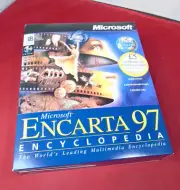 NEW Microsoft Encarta 97 Encyclopedia CD Package for Windows 95