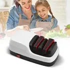 J Electric Knife Sharpener 2 Stage Knife Sharpening System For Quick Sharpen 2