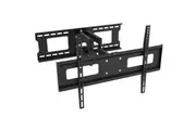 Crest Full Motion Wall Mount Bracket For 37"-80" Flat-Screen TV Adjustable Black
