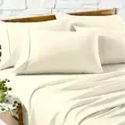 Egyptian Cotton 1200 Thread Count Sheet Set Ivory