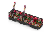 Prepara Three Section Tray + Taco 2pc Spoon | Day of The Dead