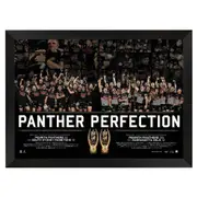 Penrith Panthers 21/22 Premiers Panthers Perfection Sportsprint Framed