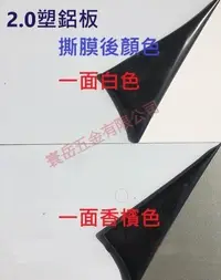 在飛比找Yahoo!奇摩拍賣優惠-現貨附發票『寰岳五金』3mm 華旗 塑鋁板 台灣製造 採光罩