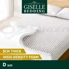 Giselle Bedding Memory Foam Topper 5cm Double Mattress Egg Crate Bed Protector