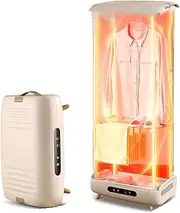 Portable Clothes Dryer, Portable Dryer, 800W, Constant Temperature Drying, 7kg Large Capacity, 360° Hot air Three-Dimensional Circulation, Smart Display for Home Use