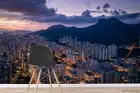 3D City Landscape Wallpaper Wall Mural Removable Self-adhesive 39