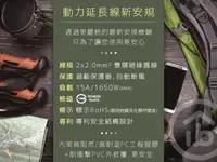 在飛比找松果購物優惠-MIT台灣製動力延長線-1M (3.3折)