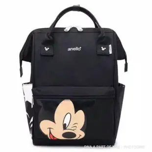 迪士尼 女包 Anello Mickey 雙肩包 Anello Disney 多功能雙肩包可做嬰兒紙尿褲