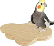 Parrot Perch, Cockatiel Perch Stand, Parrot Cage Accessories for Parakeets Cockatiel Lovebirds Conures Budgie Hamsters