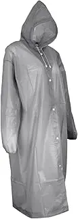 [ａ aternee] Long Raincoat Rain Poncho Reusable with Hood Lightweight Rain Jacket Rain Cape for Outdoor Fishing Sporting Event Cycling