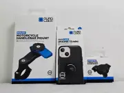 QUAD LOCK KIT APPLE iPHONE 13 MINI MAG Case, Dampener, Handlebar Mount *EXPRESS*