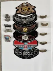 Assorted HOG Members Patches /Pins 2003 Anniversary Pins