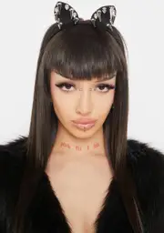 Hear Kitty Kitty Spiked Headband