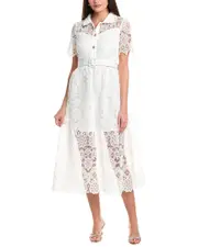 FATE Lace Midi Dress