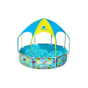 Bestway Above Ground Swimming Pool With Mist Shade