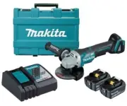 Makita CORDLESS BRUSHLESS ANGLE GRINDER DGA508RTE 125mm 18V 5Ah+Battery &Charger
