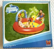 NEW Splash & Play Center Inflatable Pool Water Sprayer Rings Kids Bestway Vinyl