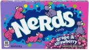 Nerds Candy Grape and Strawberry Theatre Box 142g X 12 Pack