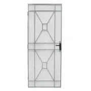 2024 x 806mm Barrier Door Steel Frame Imperial Sutton White