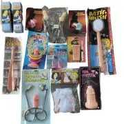 Hen’s night- Party games decorations bundle bachelorette stir rods pecker toss
