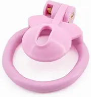 Inverted Chastity Cage SM Sex Toys Flat Chastity Cage Male Cage Chastity Device Beginner Device Penis Ring to Prevent Erection Bondage for Men