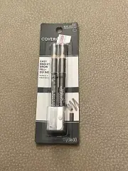 CoverGirl Easy Breezy Brow Fill + Define 2 Pencil pack rich brown