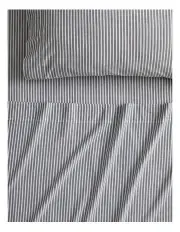 [Sheridan] Reilly Stripe Sheet Set in Atlantic