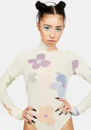 [By Samii Ryan] Meadow Mesh Bodysuit