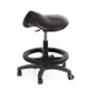 GXG 馬鞍型 工作椅 (塑膠踏圈+防刮輪) TW-T05 EXK