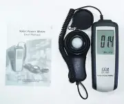 CEM DT-1307 Sun Power Solar Energy Sunlight BTU Watt per sq. Meter Digital Meter
