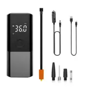 1Set Car Air Pump Portable Self Propelled Electric Tire Pump Plastic Y7A67732