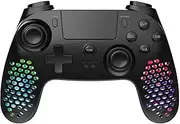Extra-lightweight hexalight wireless LED controller for PS4, PS3 and PC
