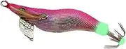 Glow Squid Jigs - Fluorescent Octopus Fishing Lilies for Saltwater Use | Small Squid Baits with Hooks | Cuttlefish Sleeve Jig Baths for Fishing