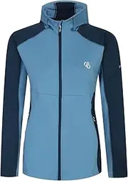 [Dare 2b] Womens/Ladies Convey II Hooded Core Stretch Midlayer (UK Size: 12 UK) (Niagra Blue)