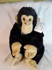 WILD REPUBLIC Plush Chimpanzee Monkey Chimp Stuffed Animal Toy NEW