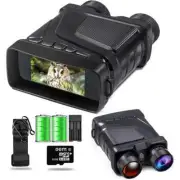 Night Vision Binoculars Device 1080P HD 850nm 5X Digital Zoom Hunting Full Dark