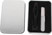 HONMEET Nail Clipper Set Fingernail Toenail Clipper Manicure Pedicure Tools Fine Stainless Steel Portable Kit