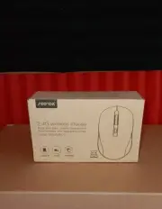 2.4G Wireless Mouse Noiseless Seenda with USB Receiver - Pale Pink