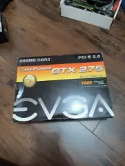 EVGA NVIDIA GeForce GTX 275 PN#896P31170AR 896MB DDR3 SDRAM PCI Express x16