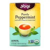 在飛比找蝦皮購物優惠-美國 Yogi Tea瑜伽茶純薄荷草本茶舒緩腸胃不適除口異味