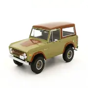 Greenlight Licensed 1:18 Scale LOST Ford Bronco Artisan Movie 1970 Diecast Model Car Taupe