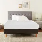 Queen Gel Memory Foam Mattress 8 Inch Fiberglass Free Bed-in-a-Box Medium Firm