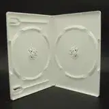 在飛比找遠傳friDay購物精選優惠-雙片裝 14mm 白色 PP 霧面 CD盒 DVD盒 光碟盒