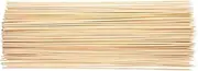 GANAZONO 2Packs Bamboo Skewers for Meat Crafts Durable Rods for Grilling Fish Seafood Satay Steak and Vegetables Clean and Break Resistant