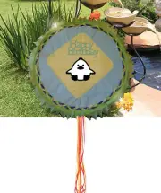 Happy Birthday decoration supplies PINATA PULL STRING HIT Figure game KIDS stick