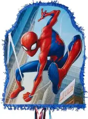 Ya Otta Pinata Spider-Man Pull String Pinata Party Activity 17" x 21" x 3"